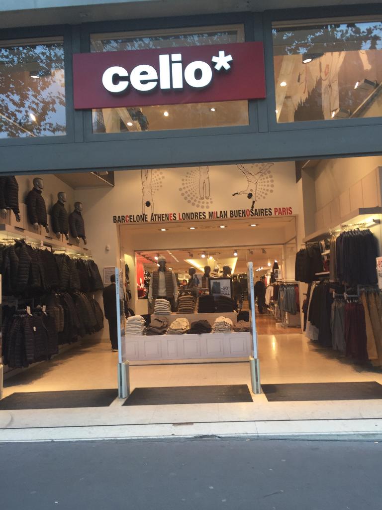 Celio Club - Vêtements homme, 5 avenue Ternes 75017 Paris ...