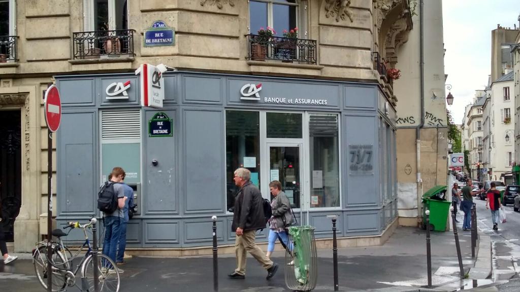 Crédit Agricole D'Ile De France - Banque, 12 Rue De Bretagne 75003 ...