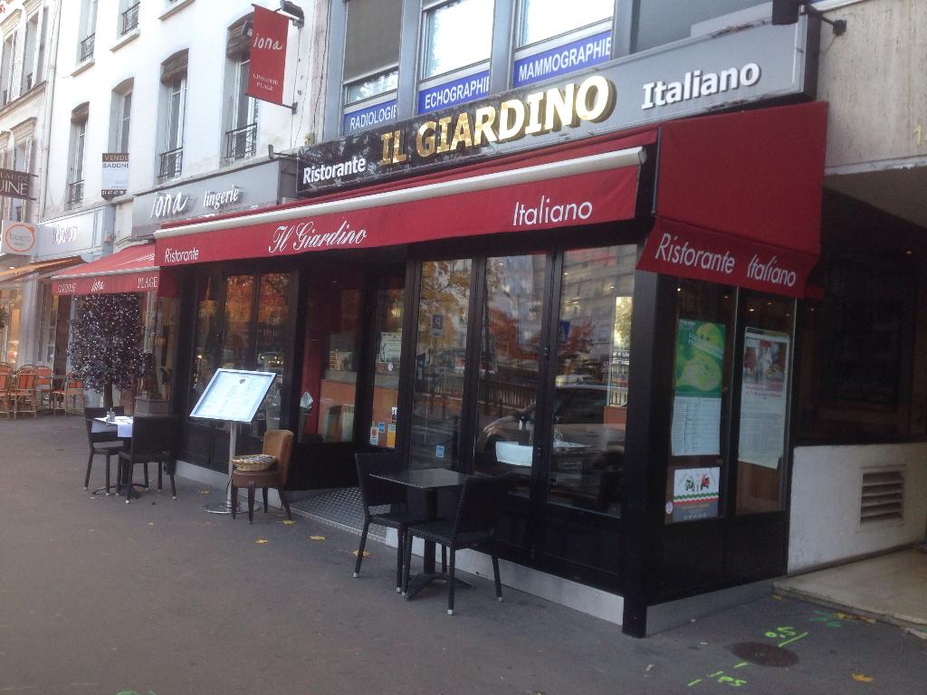 Il Giardino Neuilly Sur Seine Restaurant Adresse