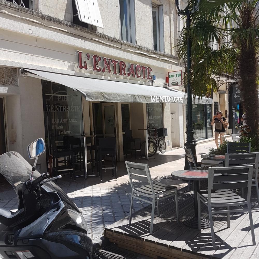 L'Entracte  Café bar, 48 rue République 17300 Rochefort  Adresse, Horaire