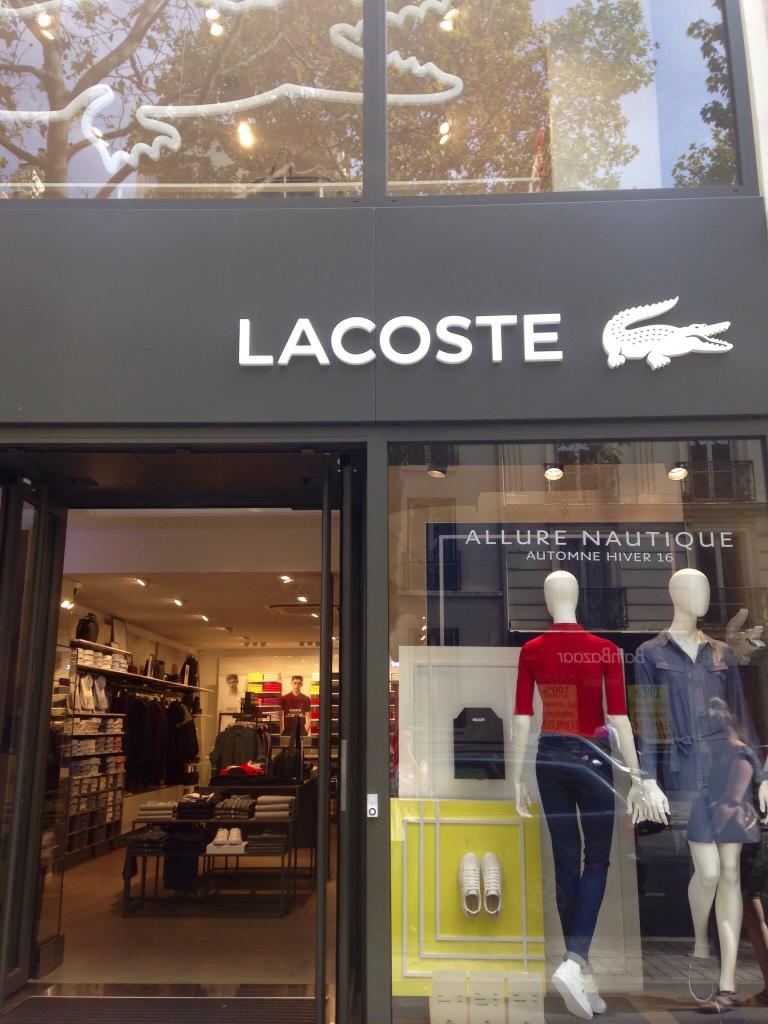 boutique lacoste toulouse