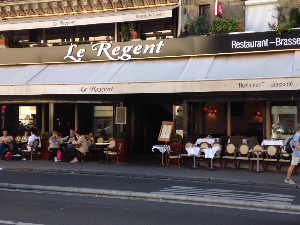 le regent rue lafayette - bistro régent menu