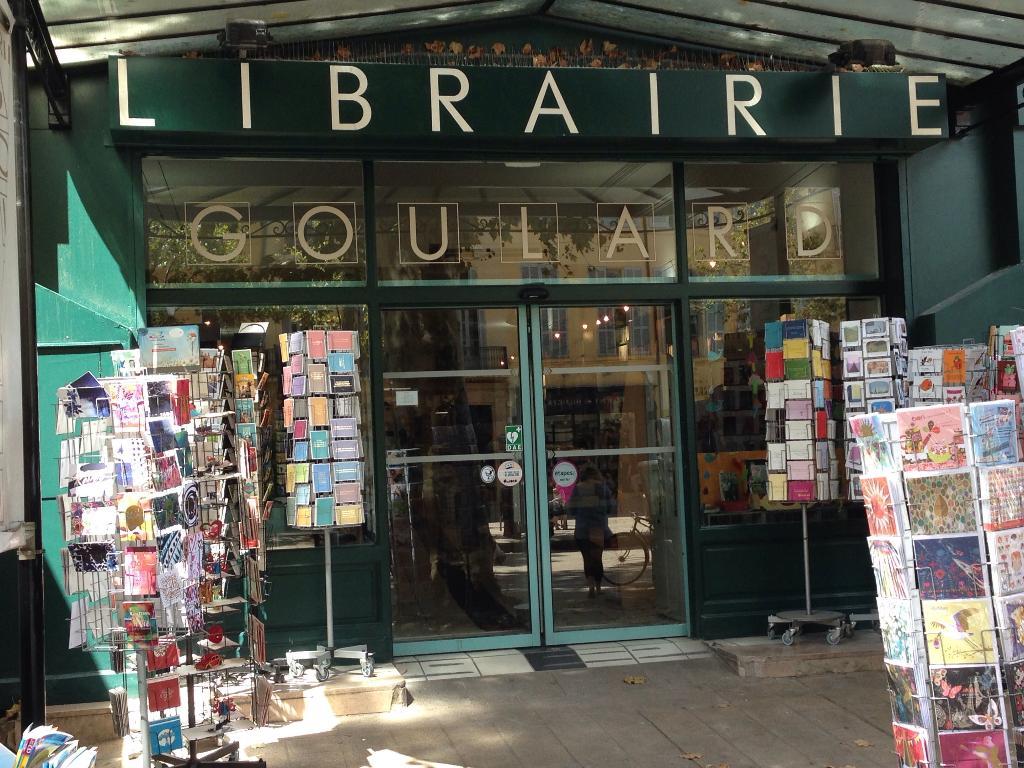 Librairie Goulard  Librairie, 37 cours Mirabeau 13080 Aixenprovence