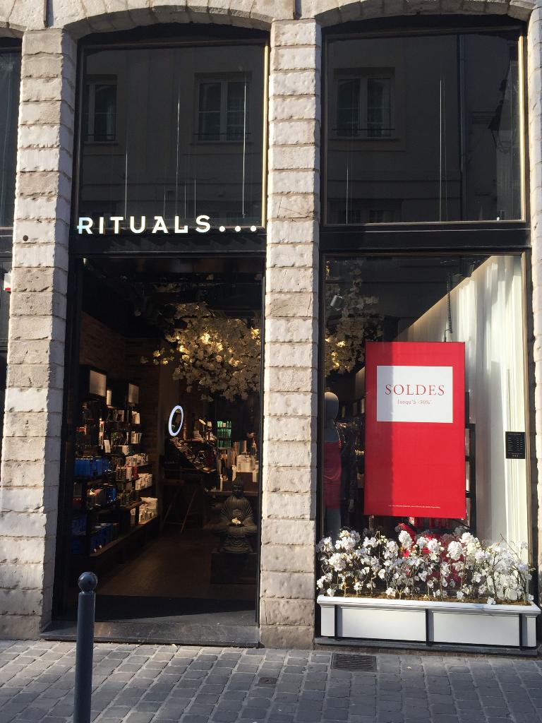 RITUALS COSMETICS FRANCE - Parfumerie, 18 rue Lepelletier 59000 Lille