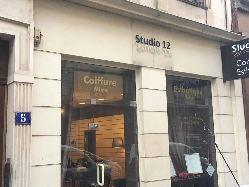 Studio 12  Coiffeur 5 rue Pierre Corneille 69006 Lyon 