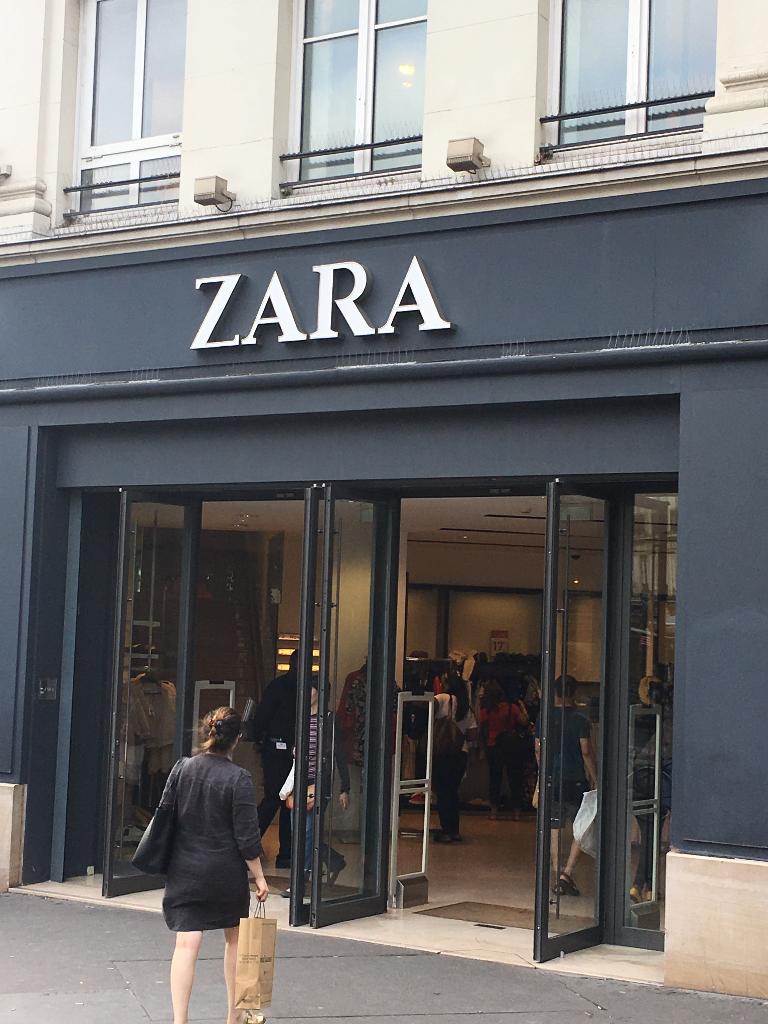 Zara France - Vêtements femme, 88 rue Rivoli 75004 Paris ...